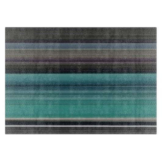 Planche À Découper Abstract #1: Teal and grey (Devant)