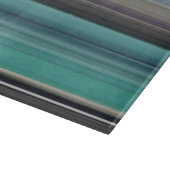 Planche À Découper Abstract #1: Teal and grey (Coin)