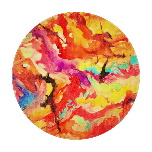 Planche À Découper Abstract art Pattern (Devant)