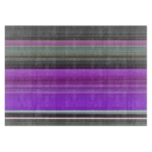 Planche À Découper Abstrait #1 : Violet et gris (Devant)