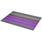 Planche À Découper Abstrait #1 : Violet et gris (Coin)