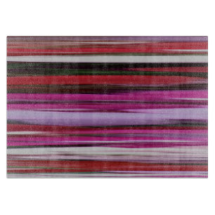 Planche À Découper Abstrait #2 : Flou rouge