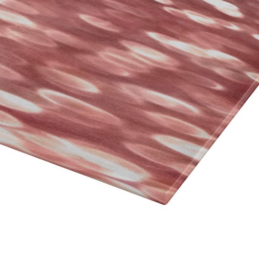 Planche À Découper Abstrait #2 : Flou rouge (Coin)