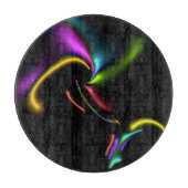 Planche À Découper Abstrait 334 Formes brillantes et gracieuses sur n (Devant)