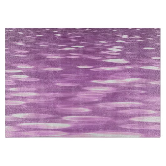 Planche À Découper Abstrait #3 : Lilac Shimmer (Devant)