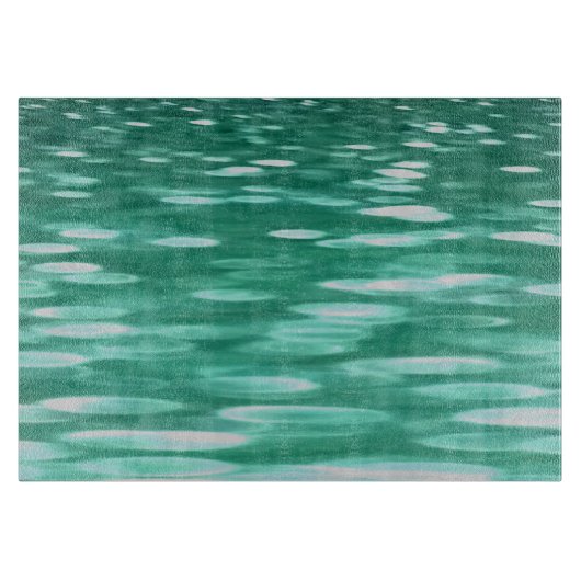 Planche À Découper Abstrait #3 : Shimmer vert (Devant)
