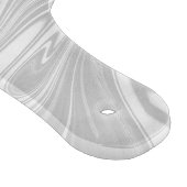 Planche À Découper Abstrait Agate Gris Marbre Swirl (Coin)