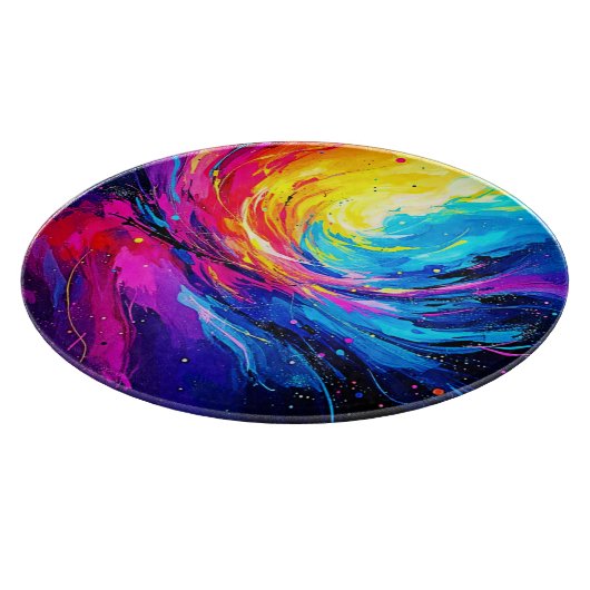 Planche À Découper Abstrait dynamique (Coin)