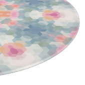 Planche À Découper Abstrait mandala ronde sans couture motif kaleidos (Coin)