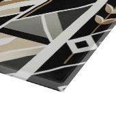 Planche À Découper Abstrait moderne Décoratif Chat Cutting Board (Coin)