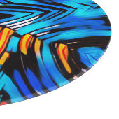 Planche À Découper Abstrait moderne liquide moderne liquide liquide l (Coin)