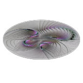 Planche À Découper Abstrait moderne Shy Imaginaire Figure Fractal Art (Coin)