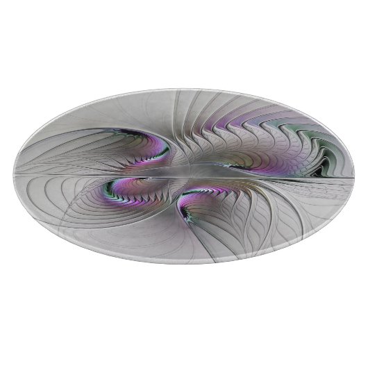 Planche À Découper Abstrait moderne Shy Imaginaire Figure Fractal Art (Coin)