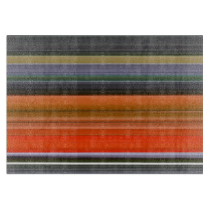 Planche À Découper Abstrait n° 1 : orange et gris