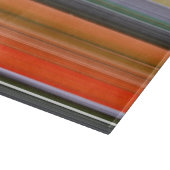 Planche À Découper Abstrait n° 1 : orange et gris (Coin)