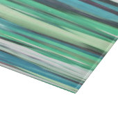 Planche À Découper Abstrait n° 2 : bleu vert d'eau (Coin)
