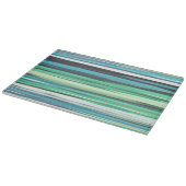 Planche À Découper Abstrait n° 2 : bleu vert d'eau (Coin)