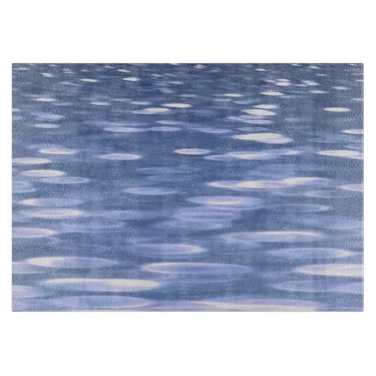 Planche À Découper Abstrait n° 3 : Brillant bleu poudre (Devant)