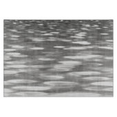 Planche À Découper Abstrait n° 3 : brillant gris argenté (Devant)