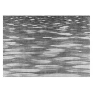 Planche À Découper Abstrait n° 3 : brillant gris argenté