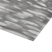 Planche À Découper Abstrait n° 3 : brillant gris argenté (Coin)