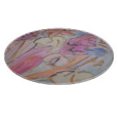 Planche À Découper Abstrait Pastel Floral (Coin)