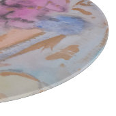 Planche À Découper Abstrait Pastel Floral (Coin)