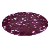 Planche À Découper Abstrait rose, lumières déconcentrées bokeh. (Coin)