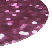 Planche À Découper Abstrait rose, lumières déconcentrées bokeh. (Coin)