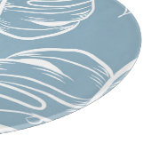 Planche À Découper Abstraite Feuille Tropicale : Verdure transparente (Coin)