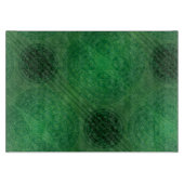 Planche À Découper Acceptation | Médaillons de méditation verte (Devant)