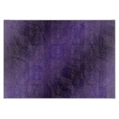 Planche À Découper Acceptation | Médaillons de méditation violette (Devant)