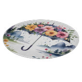 Planche À Découper Accessoire de cuisine stylé et durable Floral (Coin)
