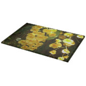 Planche À Découper Accrocher les orchidées jaunes Fleurs tropicales (Coin)