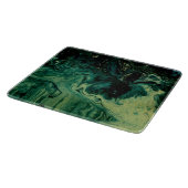 Planche À Découper Acrylique en pierre naturel de nature de marbre (Coin)