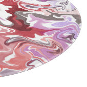 Planche À Découper Acrylique liquide rouge (Coin)