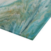 Planche À Découper Acrylique pour abstraite côte turquoise (Coin)