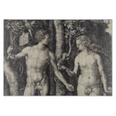 Planche À Découper Adam et gravure d'Ève par Albrecht Durer (Devant)