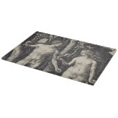 Planche À Découper Adam et gravure d'Ève par Albrecht Durer (Coin)