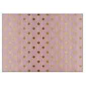 Planche À Découper Adorable Faux Pois d'or (Devant)