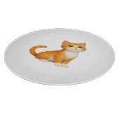 Planche À Découper Adorable Ginger Kitten Throw Pillow (Coin)