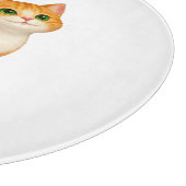 Planche À Découper Adorable Ginger Kitten Throw Pillow (Coin)