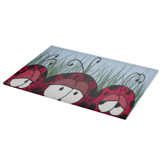 Planche À Découper adorable Ladybugs (Coin)