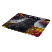 Planche À Découper Affenpinscher Chien sur une pagaie : une aventure (Coin)