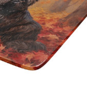 Planche À Découper Affenpinscher en automne Feuilles automne Inspiré (Coin)