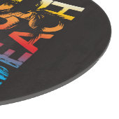 Planche À Découper Affiche de plage de la Californie (Coin)