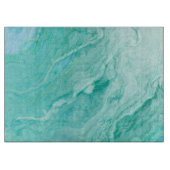 Planche À Découper Agate azurée liquide (Devant)