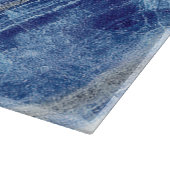 Planche À Découper Agate Marine Arrière - plan en marbre bleu avec no (Coin)