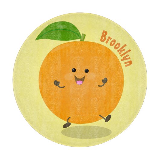 Planche À Découper Agréable agrumes d'orange (Devant)