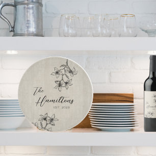 Planche À Découper Agritourisme Floral Custom Année de création